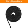 VIDETOL 2 Pack 60m Black Nylon Rope, 6MM Thick Heavy