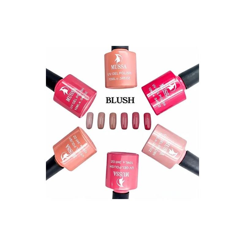 Gama Gel Uv Esmalte Semipermanente 6 Piezas - Elegir Gama