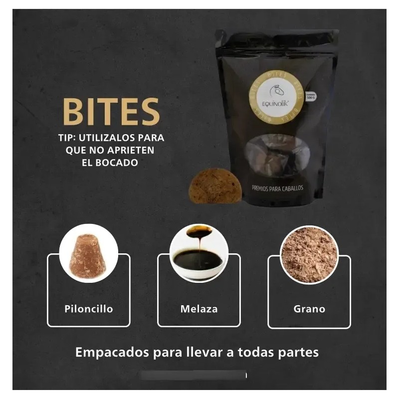 Bites De 1kg Para Caballos Equinolik