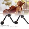 4Pcs Cello Tuning Pegs Smooth Fine Adjustment Ebony Wood Orchestral