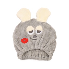 Afternoon Tea Living Baby Towel JJ11 Quick Dry Towel Cap / LEO LIONNI Gray