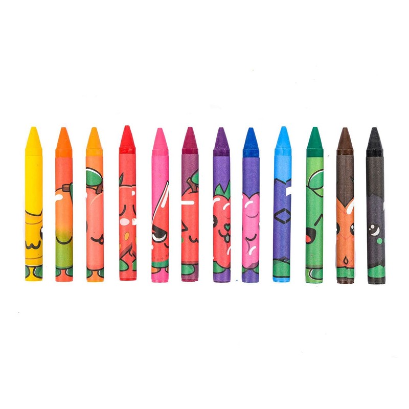Jouetprivate Fruity Squad Scented Pencils (Pack of 12)