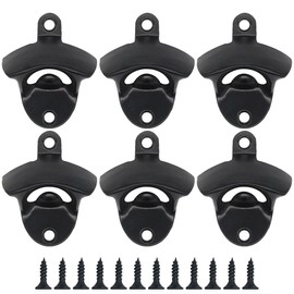 Abrebotellas Montados en la Pared 6 Piezas Destapador de Cerveza