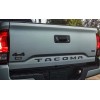 Toyota 3D Raised Tailgate Insert Letters fits 2016-2021 Toyota Tacoma
