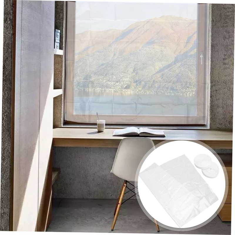 Gadpiparty Winterize Window Kit Insulation Film for Winter Protection Easy