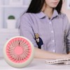 USB Desk Fan Multifunction 3 Speeds Quiet Strong Airflow Small