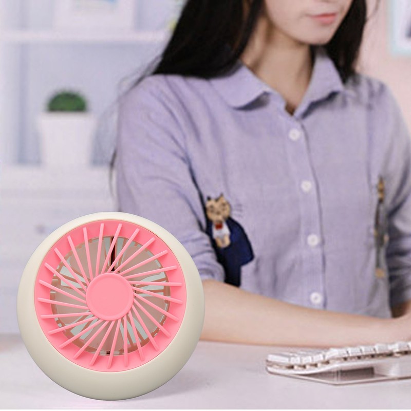 USB Desk Fan Multifunction 3 Speeds Quiet Strong Airflow Small