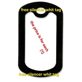 tobar CUSTOM  Metal Black Tag ,bicolor, Temach Men Women