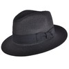 UNISEX PAPER STRAW CRUSHABLE FOLDABLE SUMMER PANAMA FEDORA HAT WITH