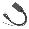 Car Bluetooth Audio Cable Adapter with Microphone Hands Free Replacement