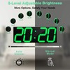 CHKOSDA LED Large Digital Wall Clock, Oversize Wall Clock with