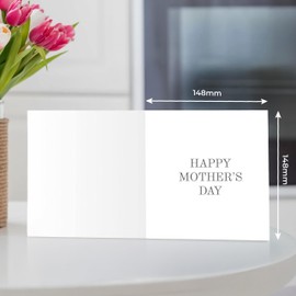 Mothers Day Card Cute Thoughtful Happy Mother's Day Card For Mum Mummy From Son or Daughter Love You This Much (Mummy)
