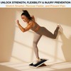 TEMI Slant Board for Calf-Stretching - Wooden Incline Wedge Stretcher