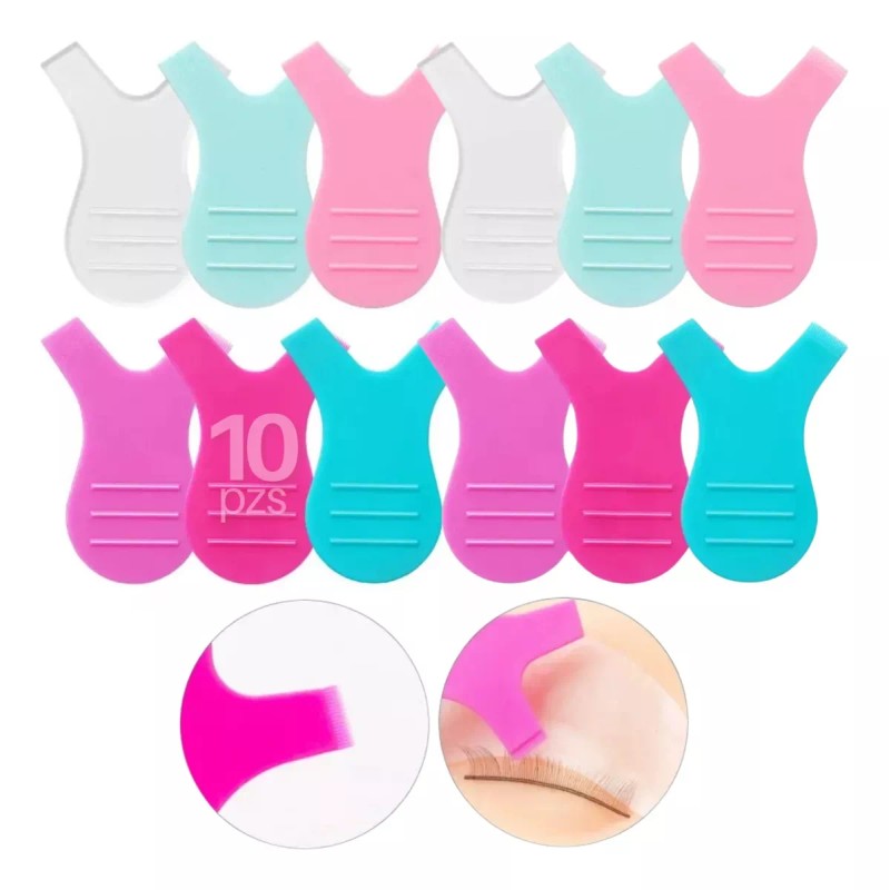 Veraly 10 Cepillos Levantadores Lifting Peine De Pestañas Lash Lift