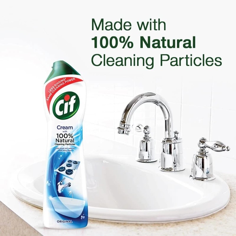 Cif Original Multipurpose Surface Cleaner Cream for Kitchen & Bathroom,