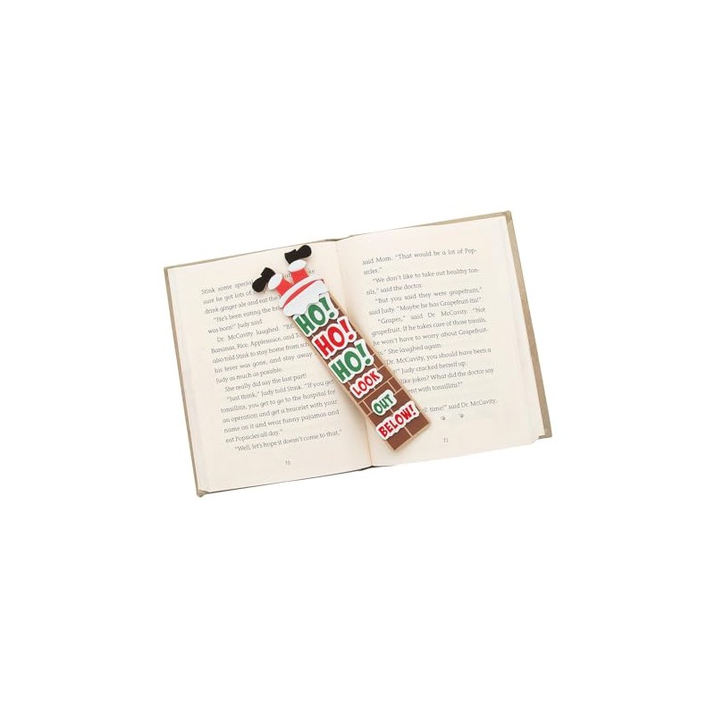 Fun Express 2" x 7" Santa Stuck in a Chimney