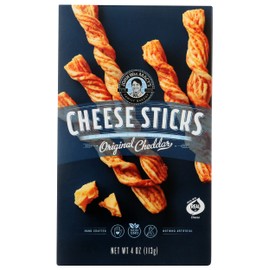 JOHN MACYS Cheesesticks Original Cheddar, 4 OZ