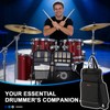 Drum Stick Bag with Hanging Hook,Drumsticks Bags with Adjustable Shoulder