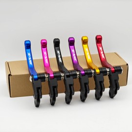 Motocross Enduro Front Brake Clutch Levers for Suzuki DRZ400E DRZ400S DRZ400SM DR-Z250 DR-Z 400S 400E 400SM 2000-2024 DR Z400 (Purple)