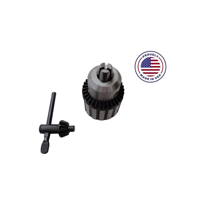 1/2" Drill Chuck Upgrade & Key Compatible with Ryobi DP103L