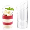 100 Pack Mini Dessert Cups with Spoons - 2.2 oz