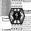 Zester 5404337 Hexagonal Cheese Grater with Non-Slip Base, Multi-Purpose Stainless