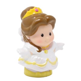 Fisher-Price Replacement Part for Collectible Little People Princess Castle Dollhouse Playset Y1578 - Replacement Bride Princess Belle Figure in Wedding Dress - Talking Castle Base
