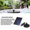 Solar Fountain Multifunctional Solar Powered Floating Fountain for Birdbath Pond