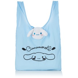 Sanrio CNM-ECO01 SKYBLUE Plush Eco Bag, blue