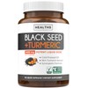 Cold-Pressed Black Seed Oil Capsules - Vegan Non-GMO Nigella Sativa