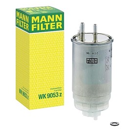 Original MANN-FILTER Fuel filter WK 9053 z – Fuel filter set with gasket / gasket set – For Passenger Cars