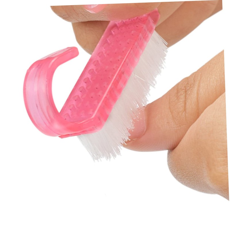 Ipetboom 12pcs Nail Art Brush Bristles Nail Brush for Cleaning