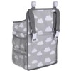 Baby Nappy Diaper Caddy Organizer Foldable Newborn Crib Nappy Organiser
