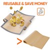 Silicone Bread Loaf Pan Liners, 2 pack Nonstick and Reusable