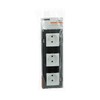Legrand Alège 16A Pre Wired Triple Socket with Automatic Terminal