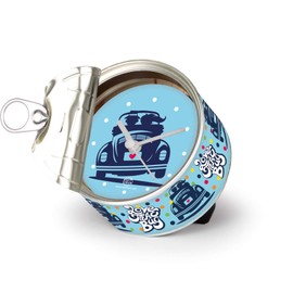 BRISA VW Collection - Volkswagen Käfer Beetle Tisch-Uhr, Magnet-Uhr, MyClock auch personalisierbar, Foto-Geschenk (Love That Bug)