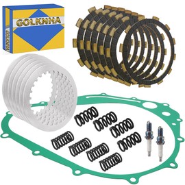 Clutch Kit & Friction Plate Spring Cover Gasket Compatible with Suzuki Marauder 800 VZ800 1997-2004