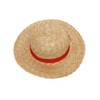 Bravebird 麦わら帽子 コスプレ 小道具 ワンピース 衣装用 ONE PIECE コスチューム (麦色)bb149