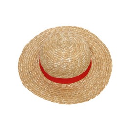 Bravebird 麦わら帽子 コスプレ 小道具 ワンピース 衣装用 ONE PIECE コスチューム (麦色)bb149