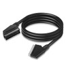 YAODHAOD SCART Cable Galvanised 1.5 m 21-Pin Multiple Shielded Precision
