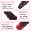 QIDESHENG 9 Packs Senegalese Twist Crochet Hair 14 Inch Pre-Looped