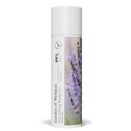 Garden of Wellness Lavender Calm Nourishing Body Oil - Botanical Massage Oil & Skincare - English Lavender, Grapeseed & Vitamin E Intensively Moisturise & Soothe Sensitive Skin - 120ml