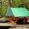 Outdoor Swing Canopy Playground Roof Canopy Waterproof Cover Replacement Tarp