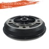 labwork Front Rear Brake Drum Replacement for Kawasaki Mule 2010