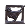 Zestify Exquisite Vintage Cast Iron Napkin Holder With Playful Standing