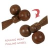 Outanaya 1pcs Face Massage Roller Wooden Face Massager for Lifting