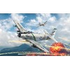ITALERI 2788S Skyraider 1:48 A-1H Skyraider, Model Kit, Stand Model