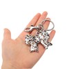 ABOOFAN Stylish Bowknot Car Key Holder for Women Keychain Pendant