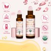 Warmify Castor Oil Roll On Rose Quartz for Face &