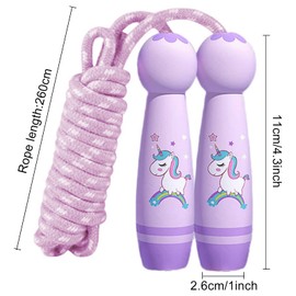 Adjustable Children's Skipping Rope, Skipping Rope with Counter & Comfortable Handles, Skipping Rope Speed Rope, Skipping Rope Sports Children, Fitness Skipping Rope Children, Adjustable Skipping Rope
